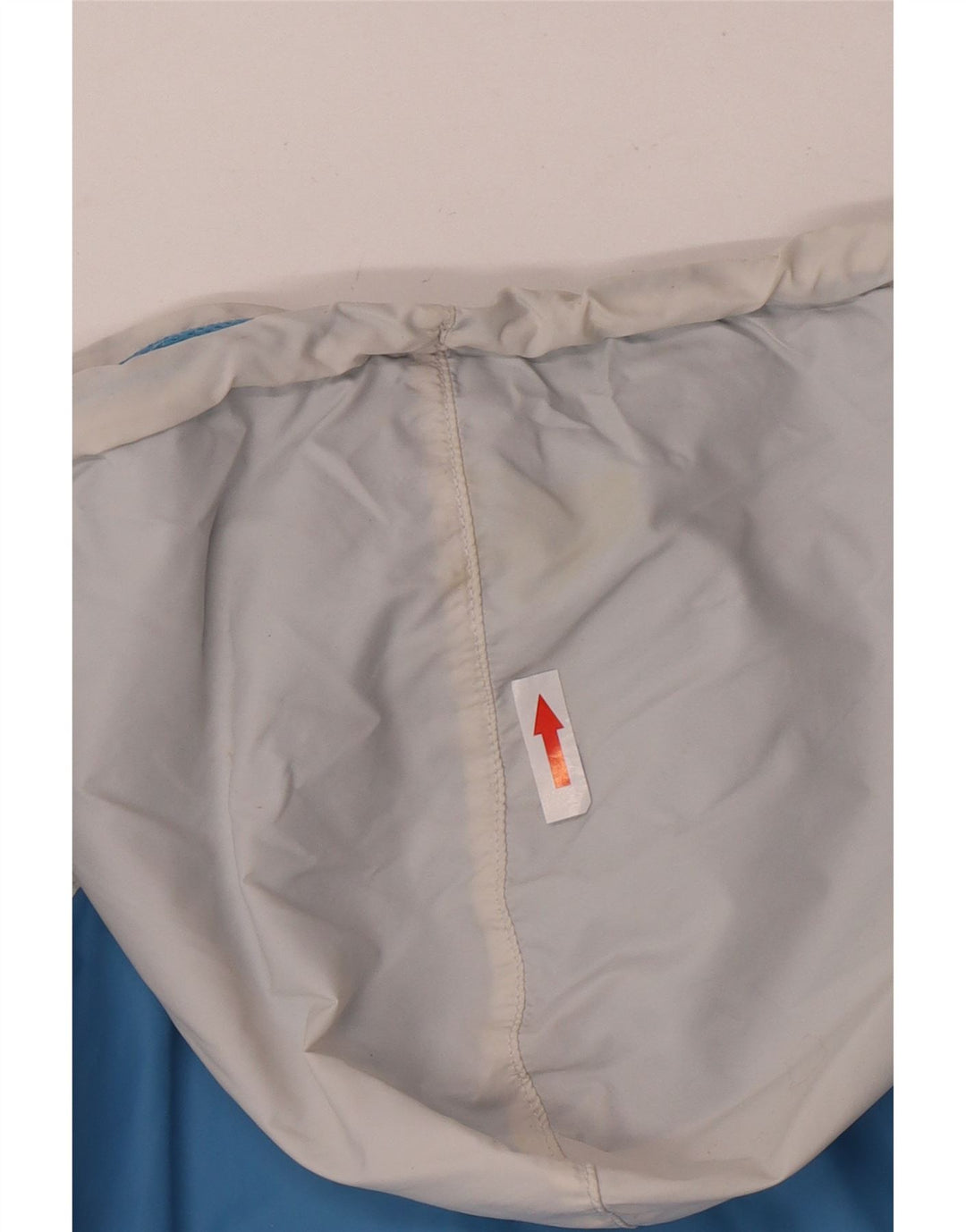 Nike ženska kišna jakna s kapuljačom UK 10/12 srednje plava najlonska boja