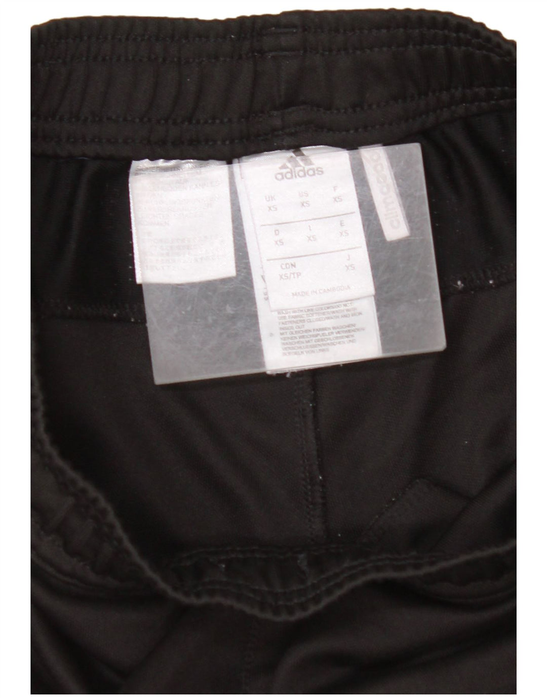 ADIDAS muške Climacool hlače za trenirku XS crni poliester