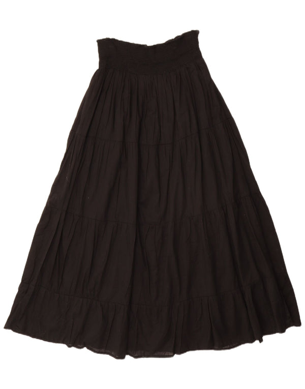 ZARA ženska suknja A-kroja visokog struka velika W30 crna