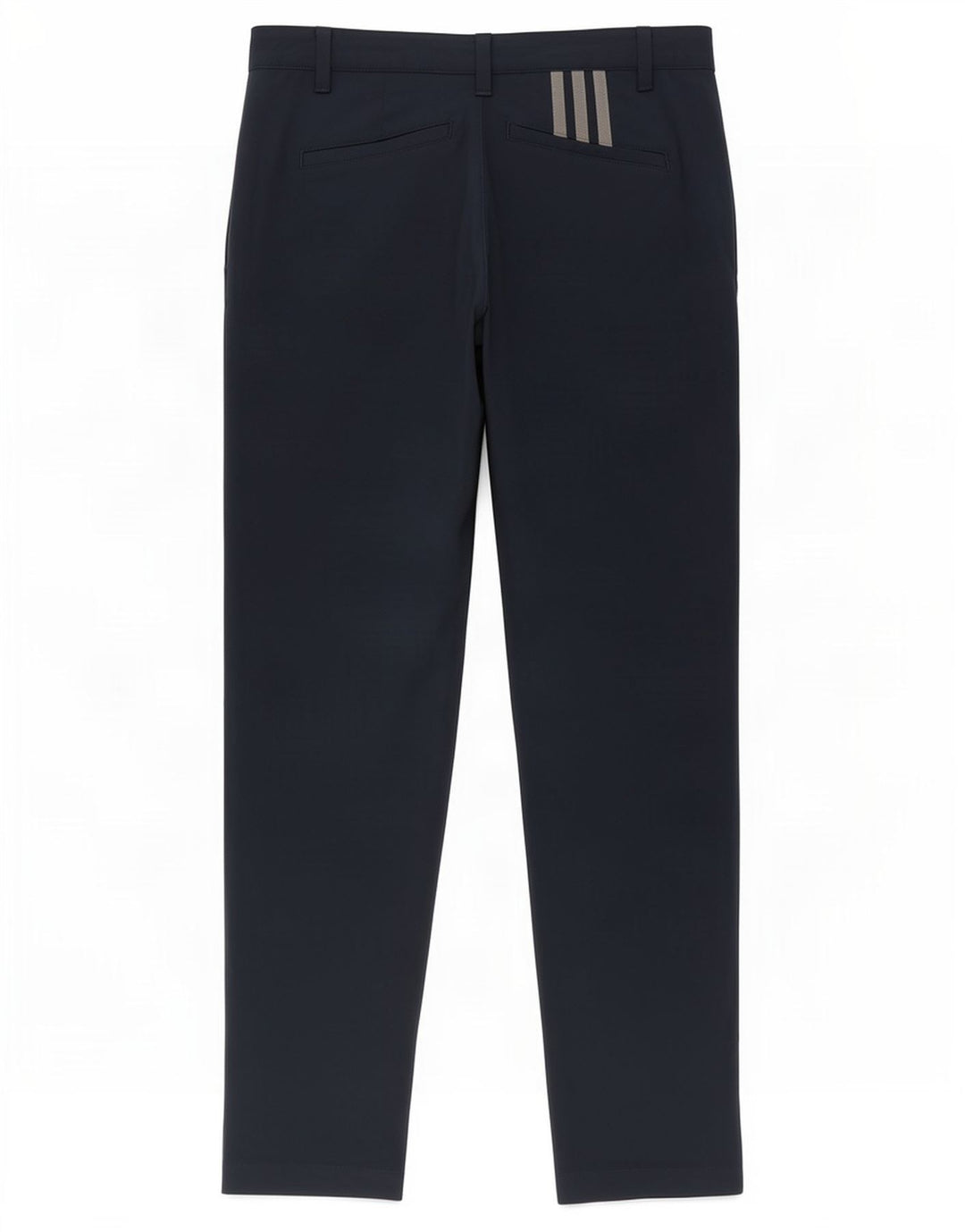 Adidas muške uske chino hlače W36 L30 tamnoplavi poliester