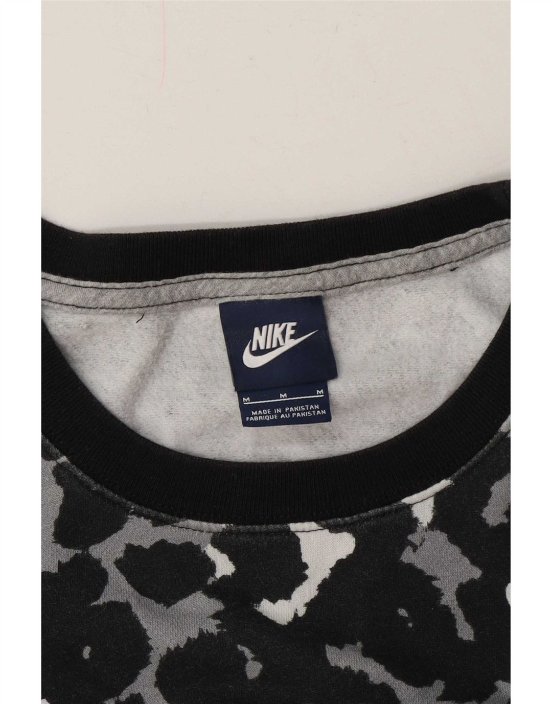 Nike Ženska majica s kratkim rukavima UK 14 Srednje crni životinjski print