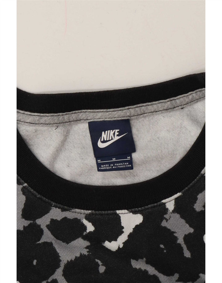 Nike Ženska majica s kratkim rukavima UK 14 Srednje crni životinjski print