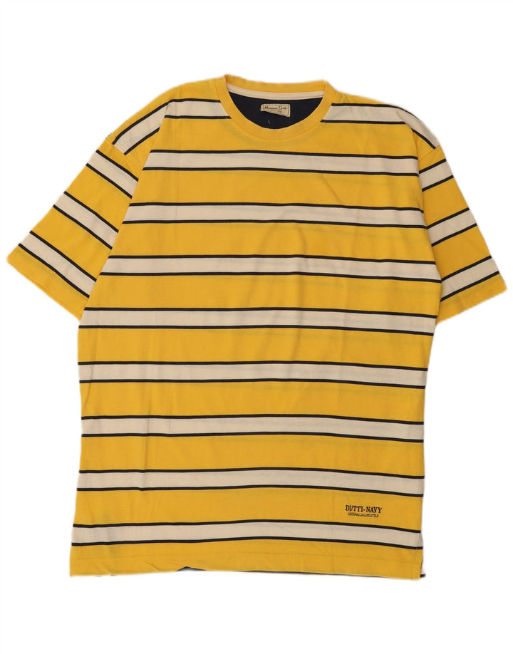 Massimo Dutti muška majica XL na žute pruge