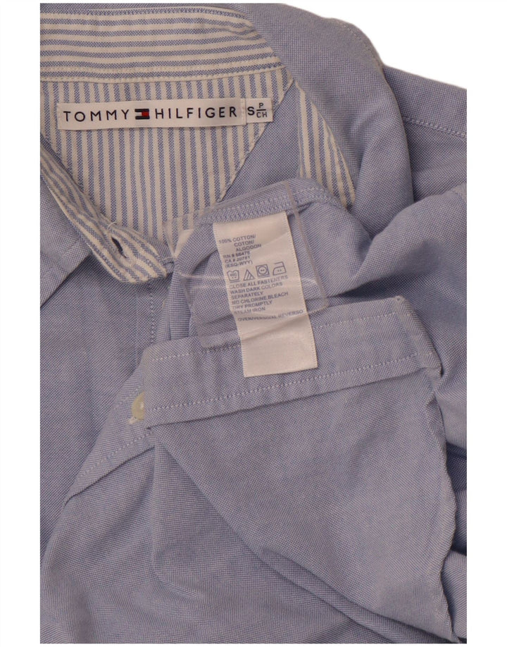 TOMMY HILFIGER Ženska košulja UK 10 Mala plava pamuk