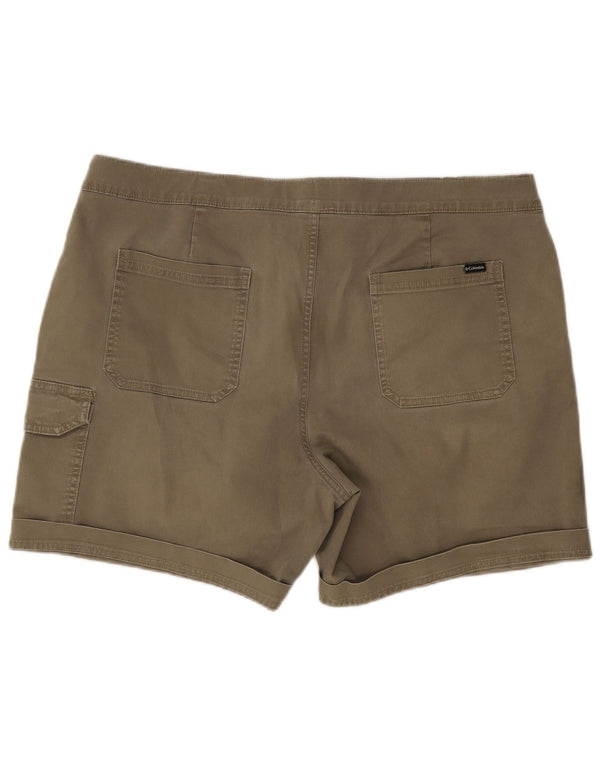 Columbia muške aktivne kargo kratke hlače W38 XL kaki pamuk