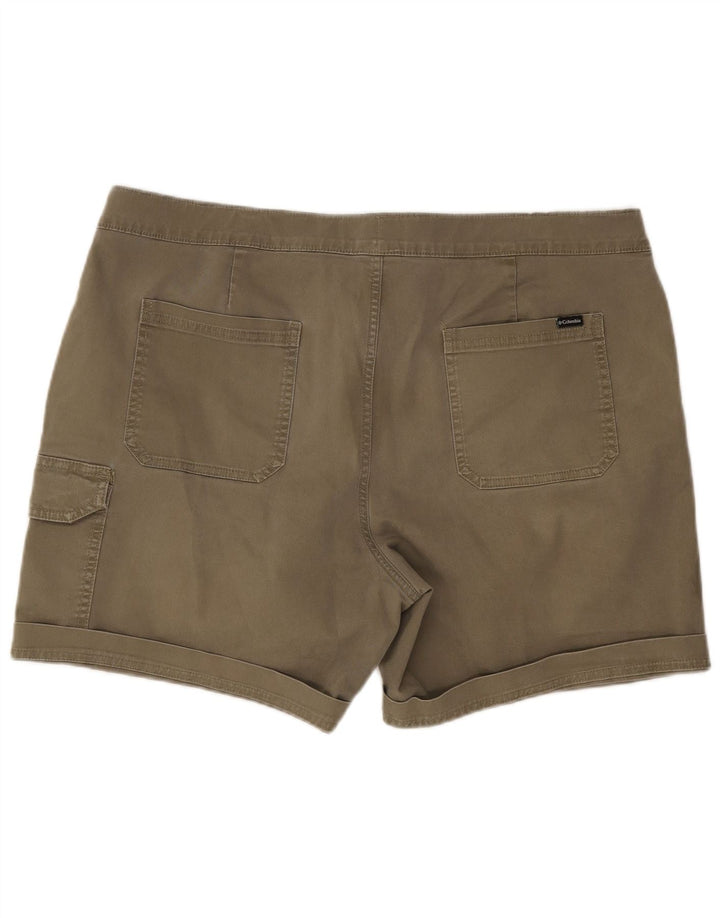 Columbia muške aktivne kargo kratke hlače W38 XL kaki pamuk