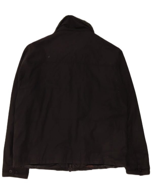 Barbour Mens Sherpa Utility Jacket UK 44 2XL crni pamuk