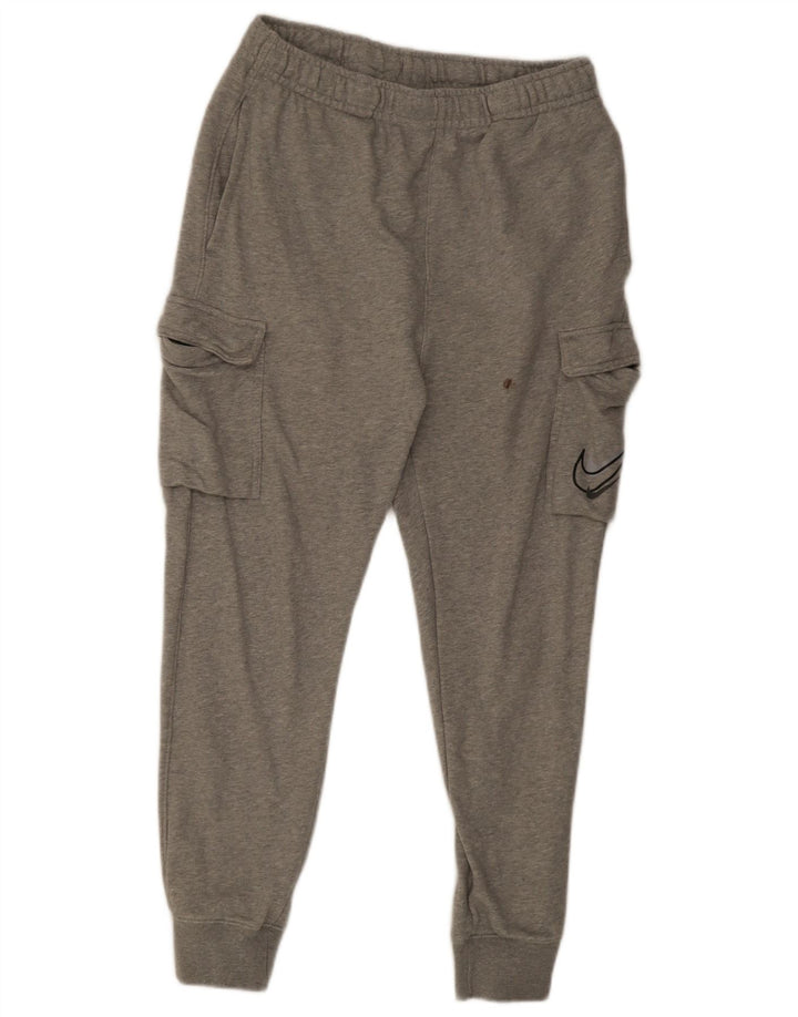Nike Graphic Cargo Trenirka Hlače Joggers Srednje sivi pamuk