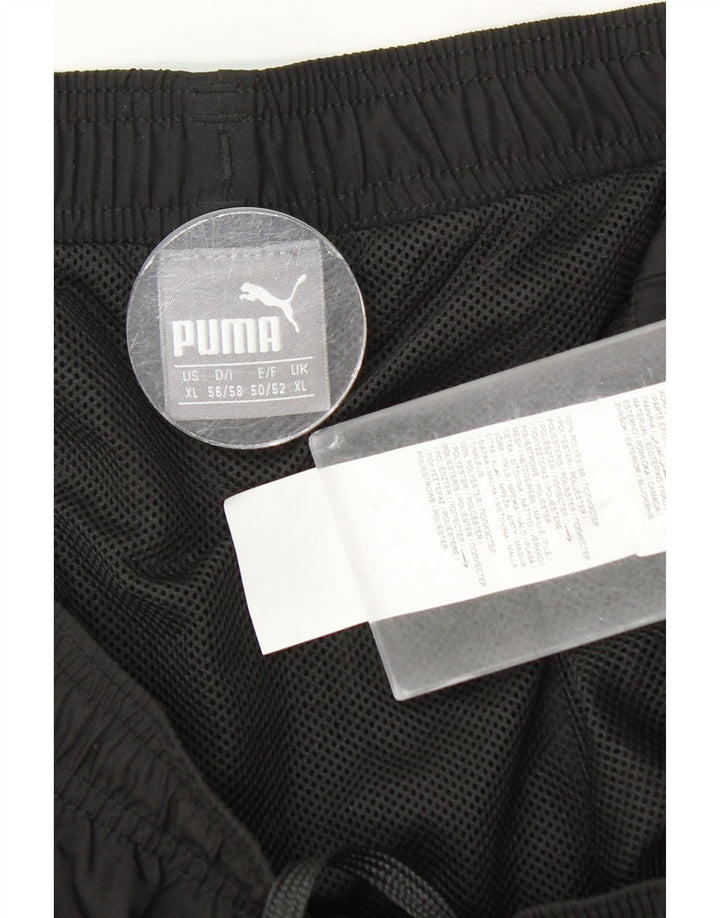 Puma muške kratke sportske hlače s grafičkim motivima XL, crni poliester