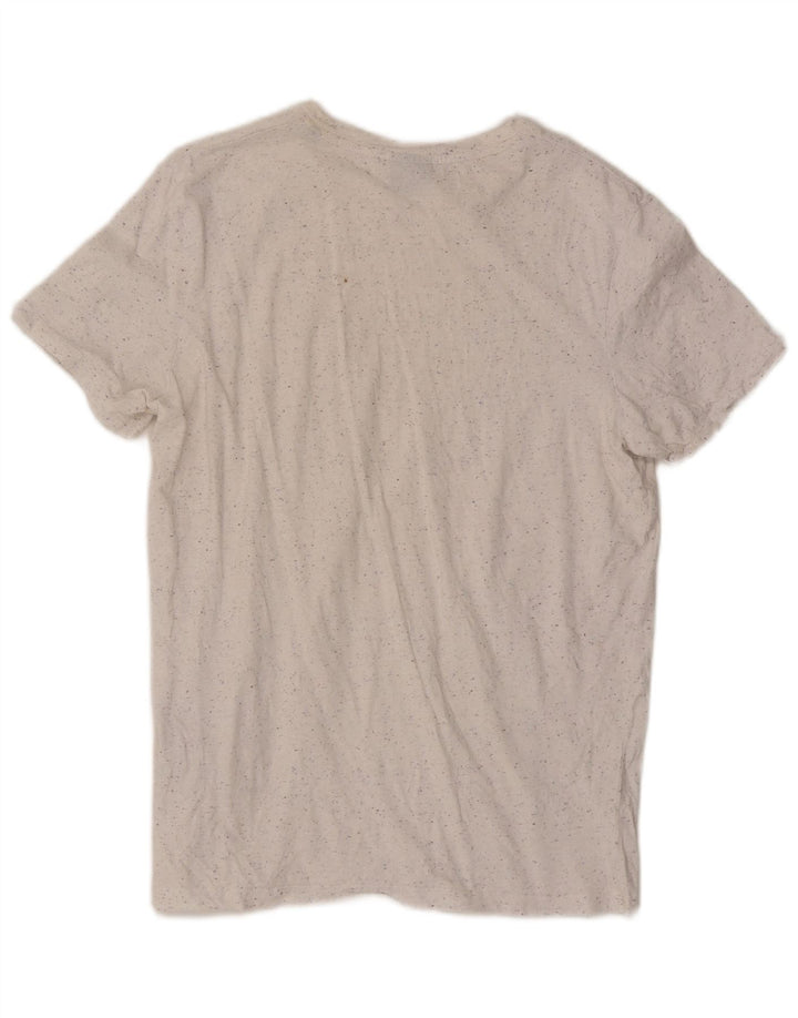 Jack & Jones muška majica kratkih rukava Srednji bijeli flekasti pamuk