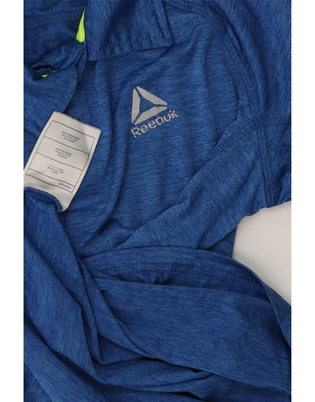 REEBOK Polo majica za dječake 11-12 godina, plavi pjegavi poliester