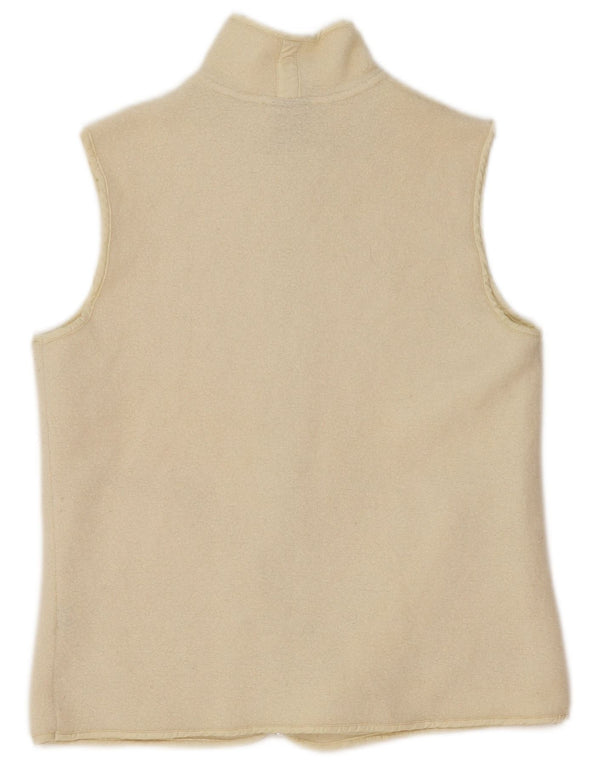 Murphy & Nye Womens Gilet UK 12 Medium Off White
