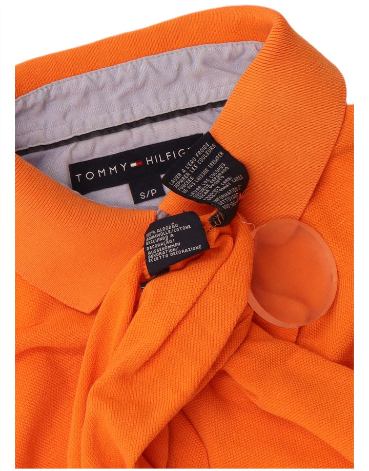 Tommy Hilfiger muška polo majica Mala narančasta pamučna