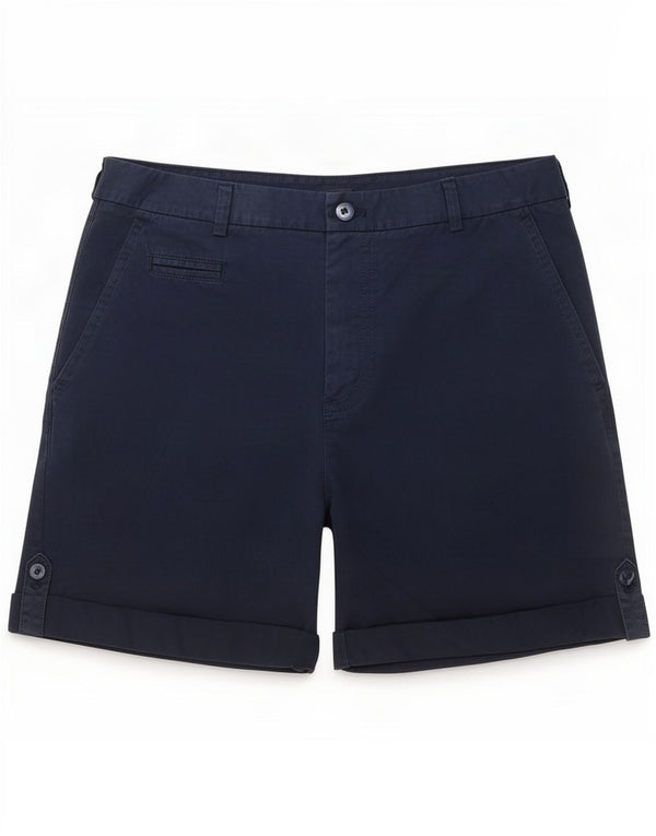 Marks & Spencer ženske chino kratke hlače UK 14 Large W34 tamnoplavi pamuk