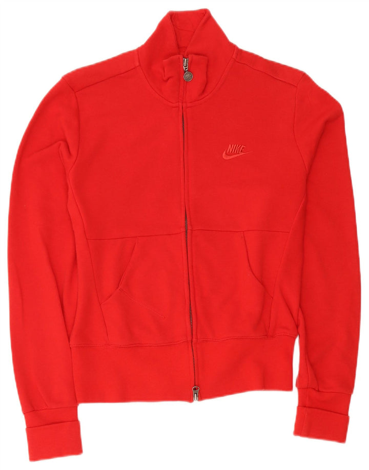 Nike ženska gornja jakna za trenirku UK 10/12 srednje crvena