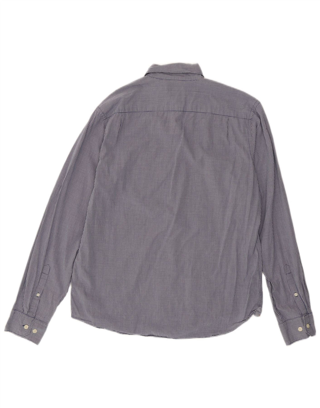 DOCKERS Muška košulja srednje plave boje od gingham pamuka