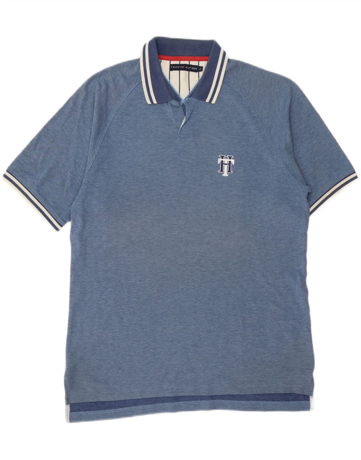 TOMMY HILFIGER Muška polo majica Velika plava pamuk