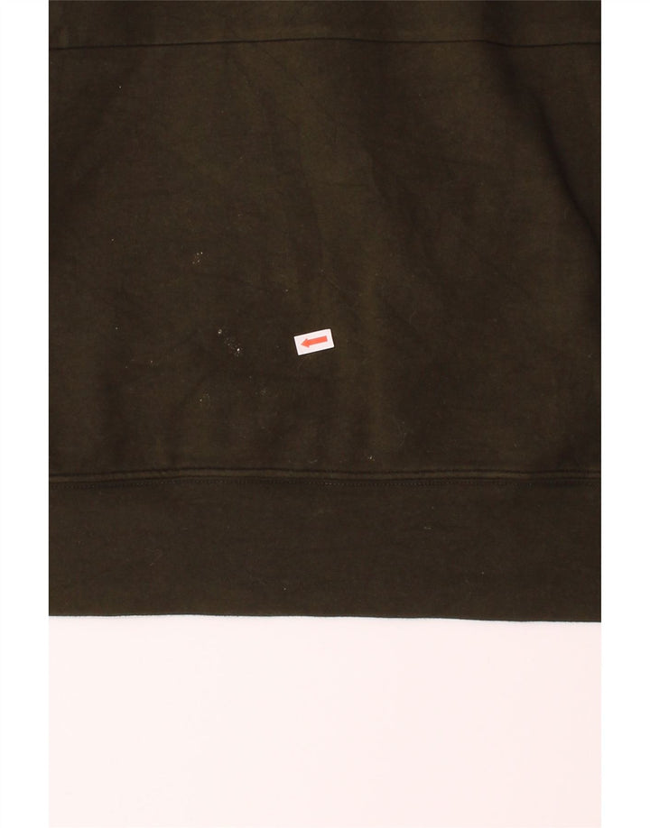 REEBOK Mens Sweatshirt Jumper 2XL Khaki Cotton Vintage Reebok and Second-Hand Reebok from Messina Hembry 