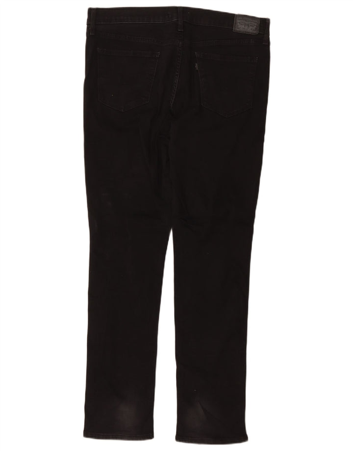 Levi's ženske 312 uske traperice W32 L30 crni pamuk