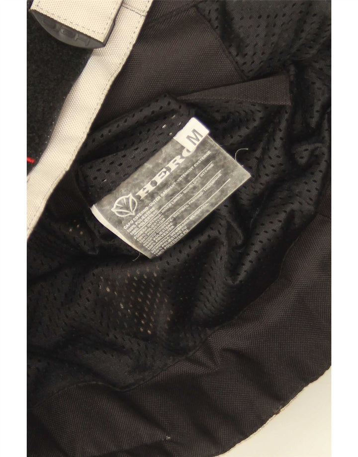 Aprilia muška grafička trkaća jakna UK 38 Medium Black Colourblock poliester