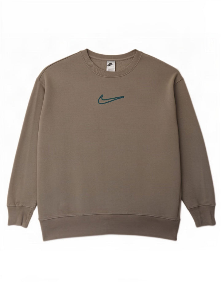 Veliki sivi pamuk Nike široka trenirka