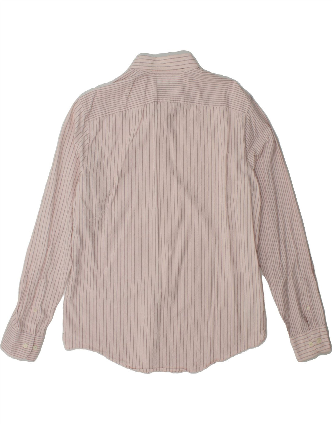 PENGUIN Mens Shirt Large Pink Striped Cotton Vintage Penguin and Second-Hand Penguin from Messina Hembry 