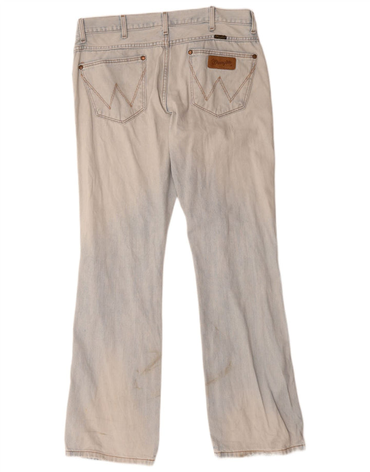 Wrangler muške traperice Dayton Bootcut W36 L34 plavi pamuk
