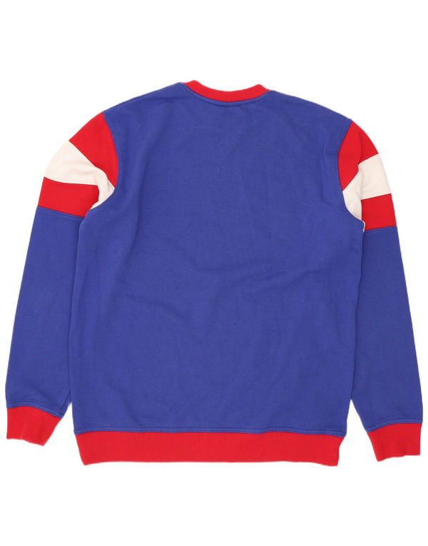 Champion Mens Kansas Graphic Sweatshirt Džemper Veliki plavi kockice u boji