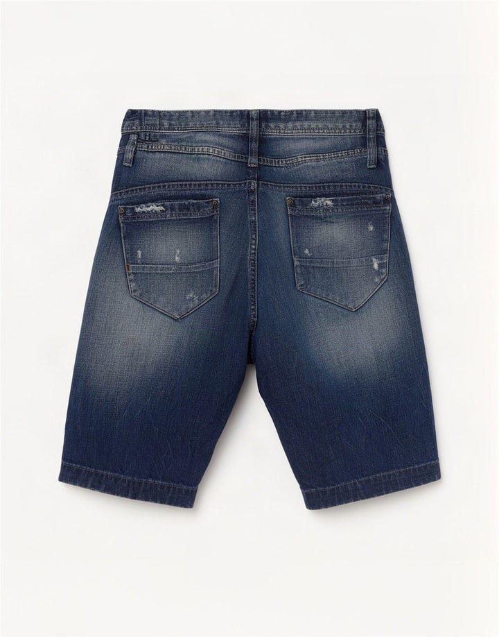 Jack & Jones muške kratke traper hlače srednje veličine W32, plavi pamuk
