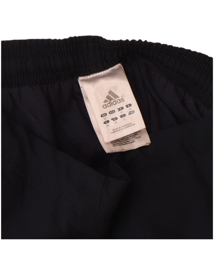 Adidas ženske hlače za trenirku UK 12 Medium tamnoplavi poliester