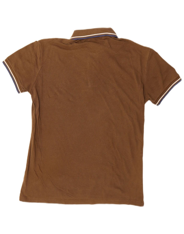 Fred Perry muška lagana i rastezljiva polo majica srednje smeđe pamučne boje