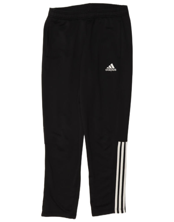 Adidas muške trenirke srednje crne poliesterske hlače