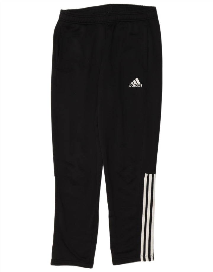 Adidas muške trenirke srednje crne poliesterske hlače