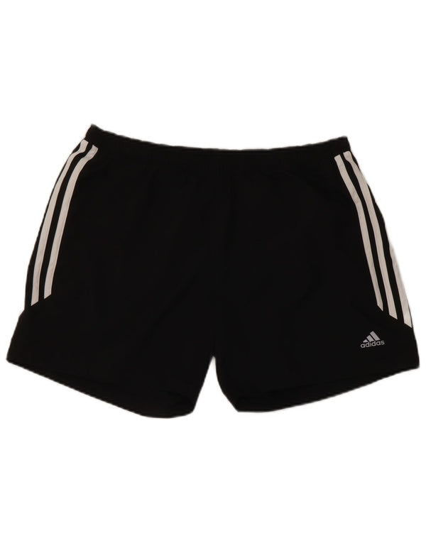 Adidas ženske sportske kratke hlače Climalite UK 10 mali crni poliester