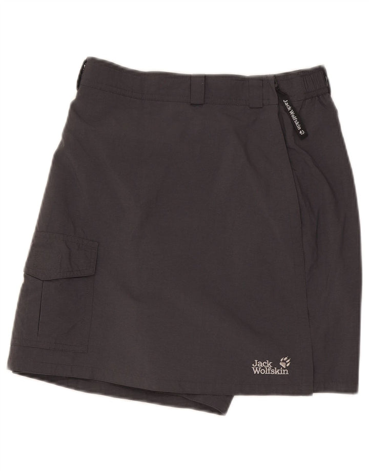 Jack Wolfskin ženske kargo kratke hlače srednje veličine W28 L6 sivi poliester