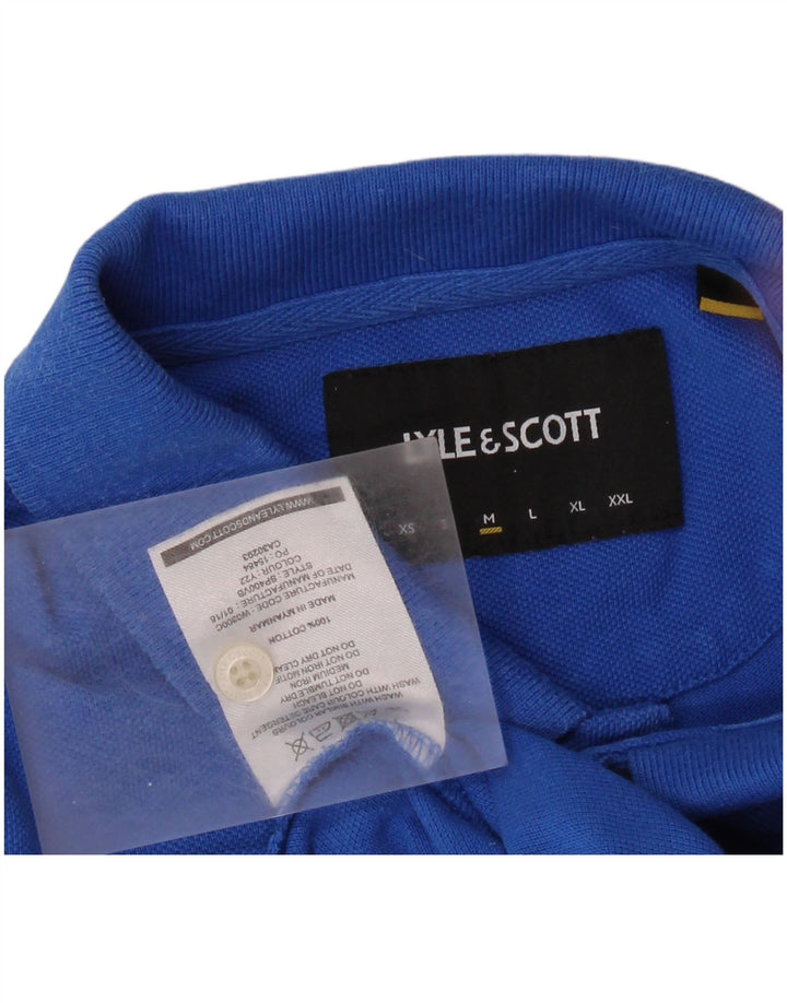 LYLE & SCOTT Muška polo majica Srednje plavi pamuk