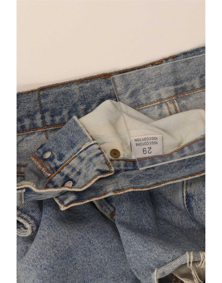 Levi's ženske traper kratke hlače srednje veličine W29 plavi pamuk