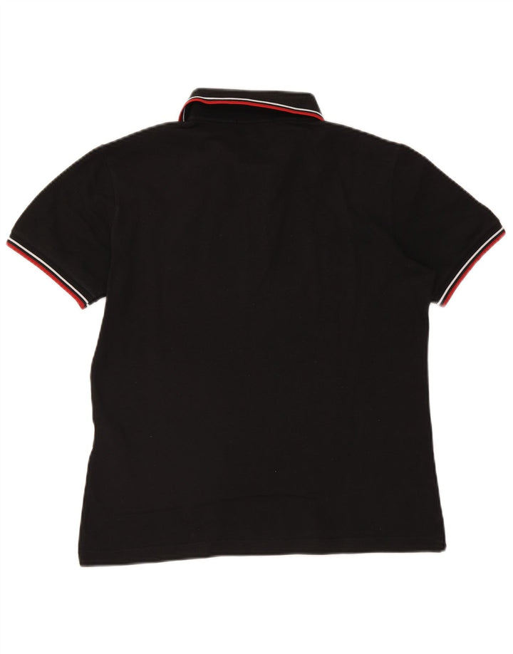Fred Perry muška polo majica mala pamučna crna na pruge