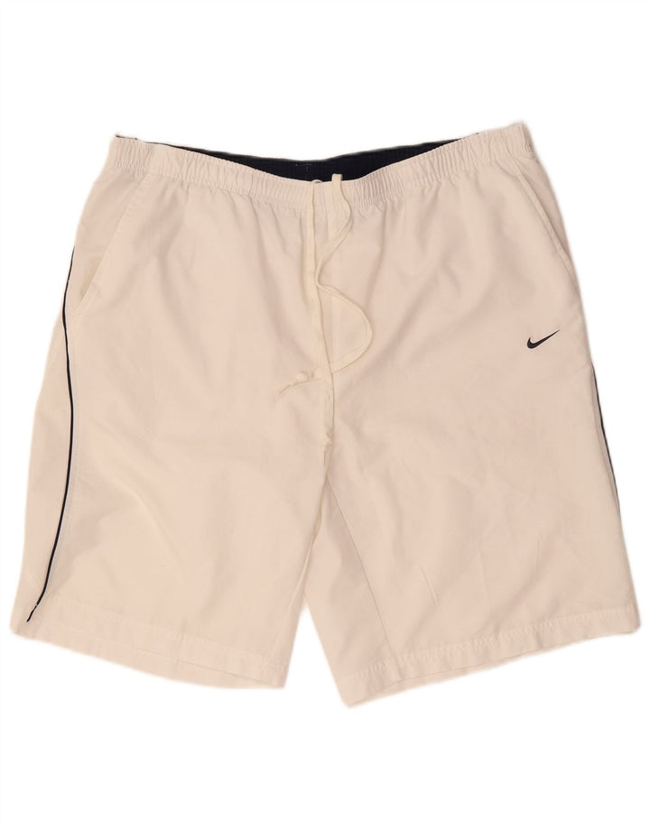 Nike muške sportske kratke hlače veliki bijeli poliester