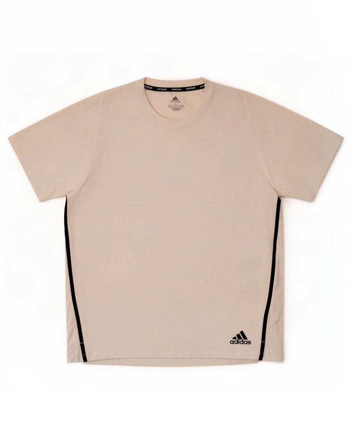 Adidas muška Aeroready majica kratkih rukava, veliki bijeli poliester