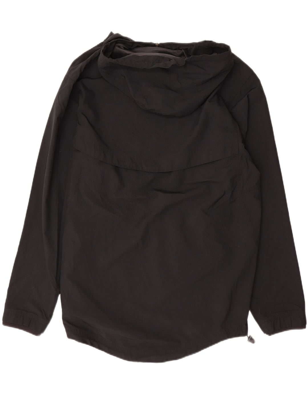 NIKE Mens Hooded Anorak Jacket UK 36 Small Black Polyester