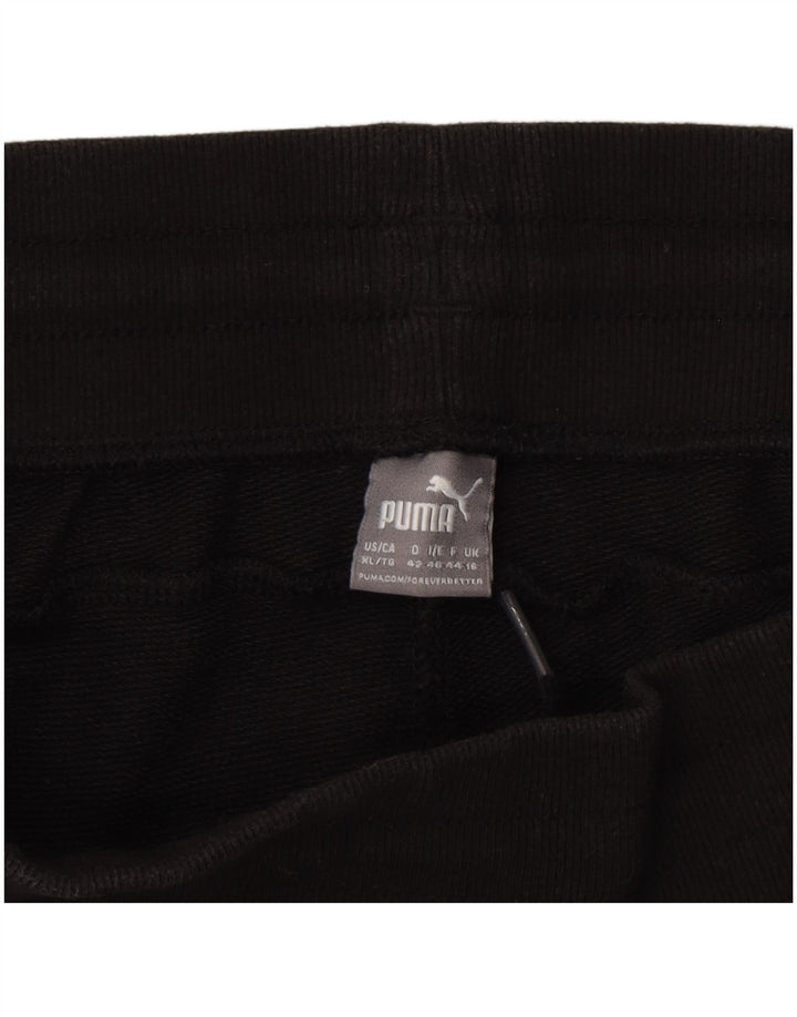 PUMA Womens Sport Shorts UK 16 Large Black