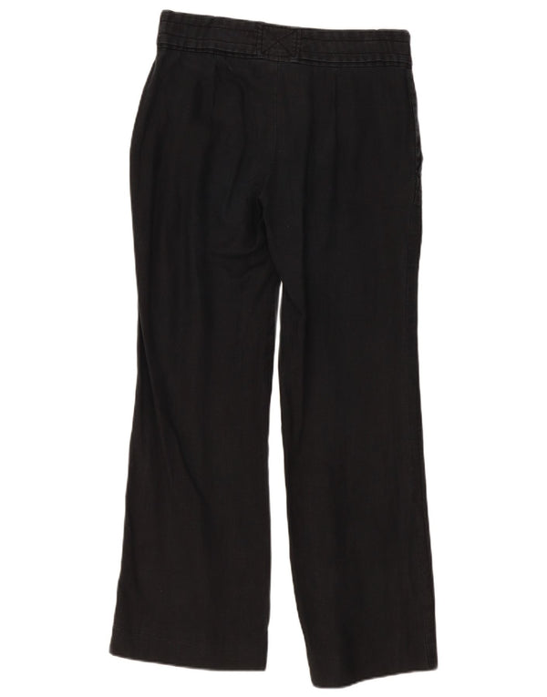 Zara ženske ležerne hlače Bootcut male W26 L30 crne