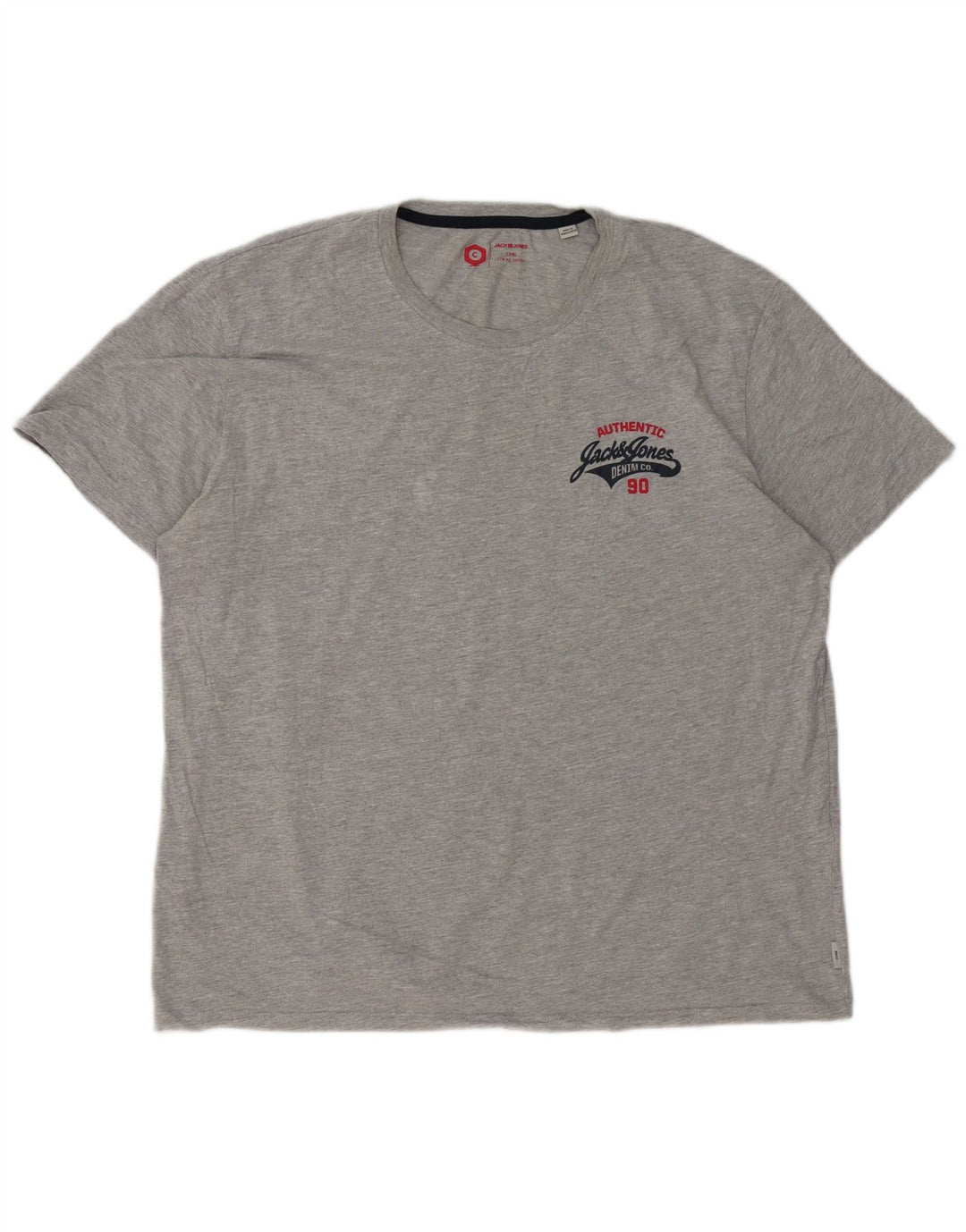 Jack & Jones muška majica kratkih rukava 2XL sivi pamuk