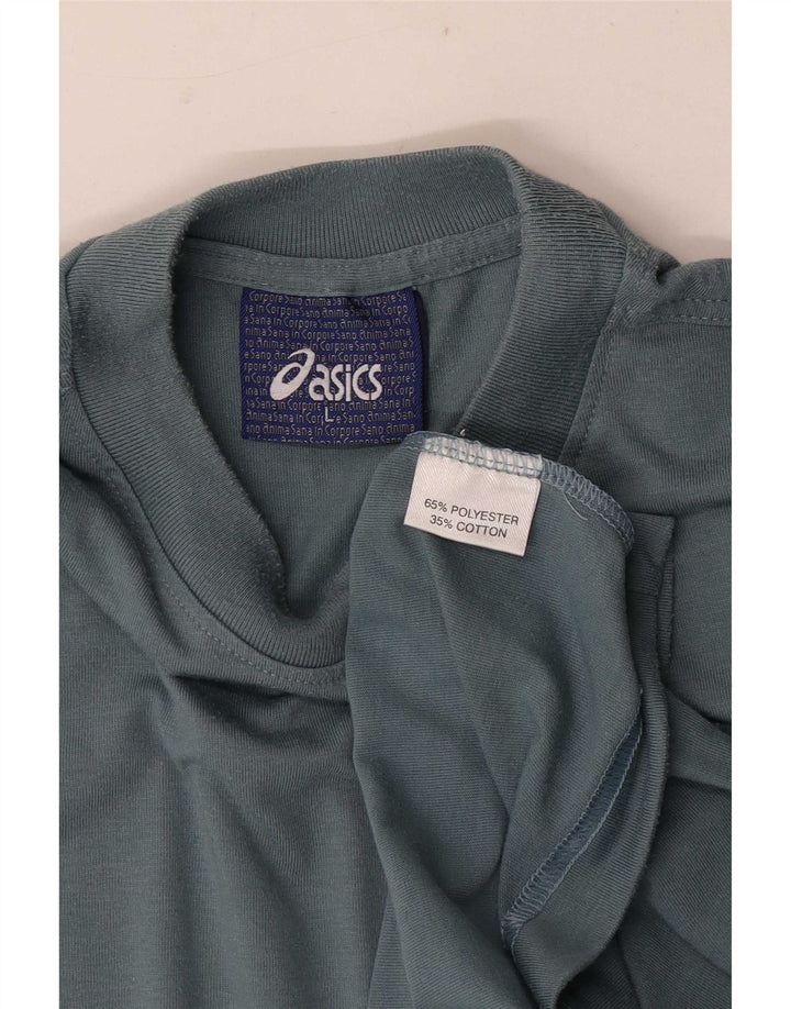 Asics Muška majica kratkih rukava Veliki plavi poliester