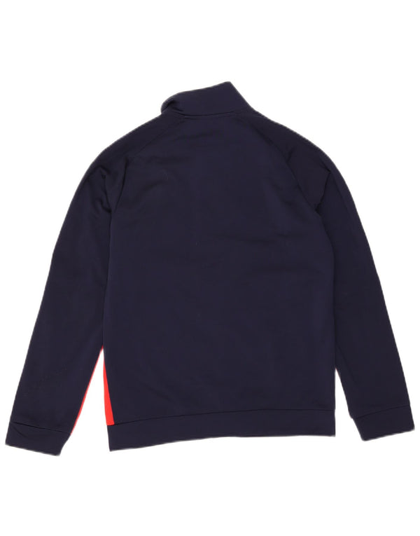 PUMA Boys Graphic Trenirka Gornja jakna 11-12 Years Navy Blue Colourblock
