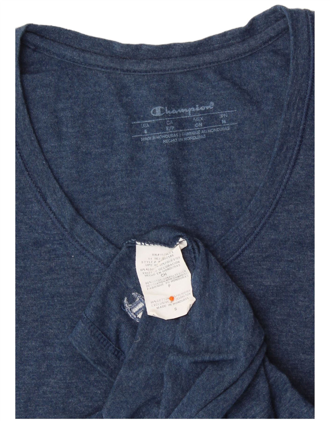 CHAMPION Ženska majica kratkih rukava UK 8 Mali plavi pamuk