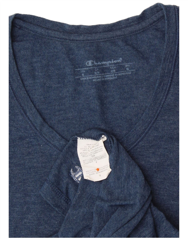 CHAMPION Ženska majica kratkih rukava UK 8 Mali plavi pamuk