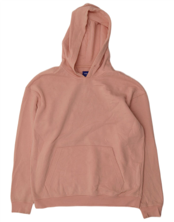 Jack & Jones muška majica s kapuljačom XL ružičasti poliester