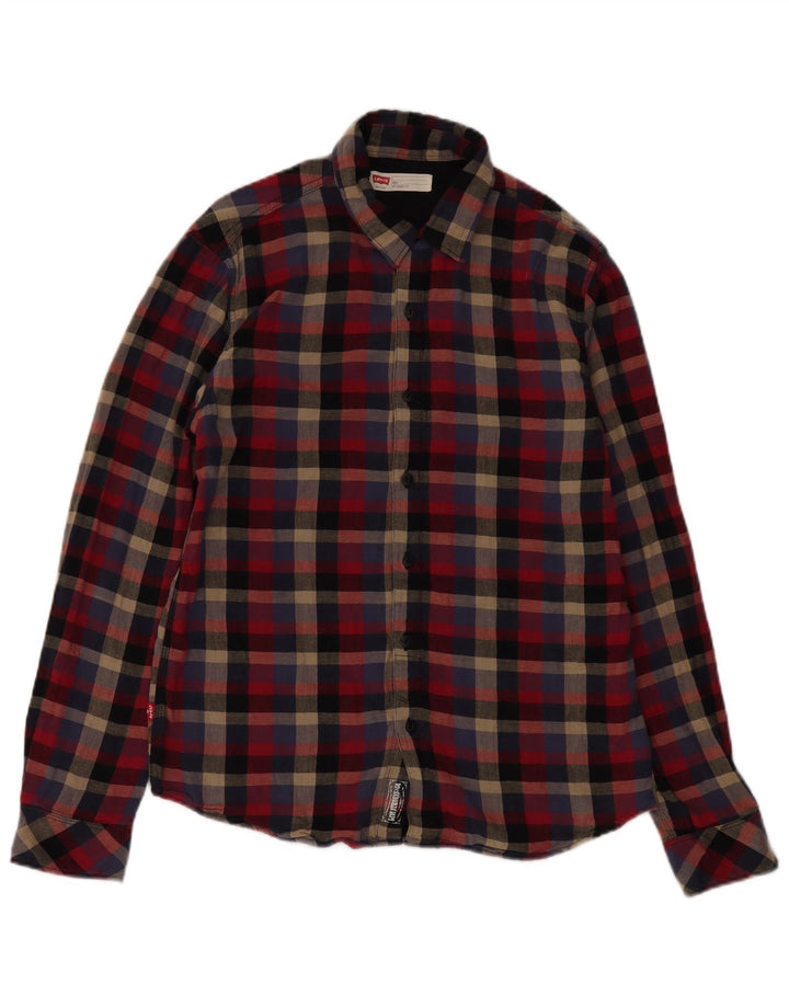 Levi's muška uska flanelska košulja Lumberjack, veliki šareni karo